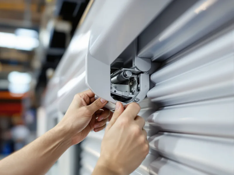 Installation professionnelle d'un moteur tubulaire neuf de volet roulant à Wavre dans le Brabant wallon